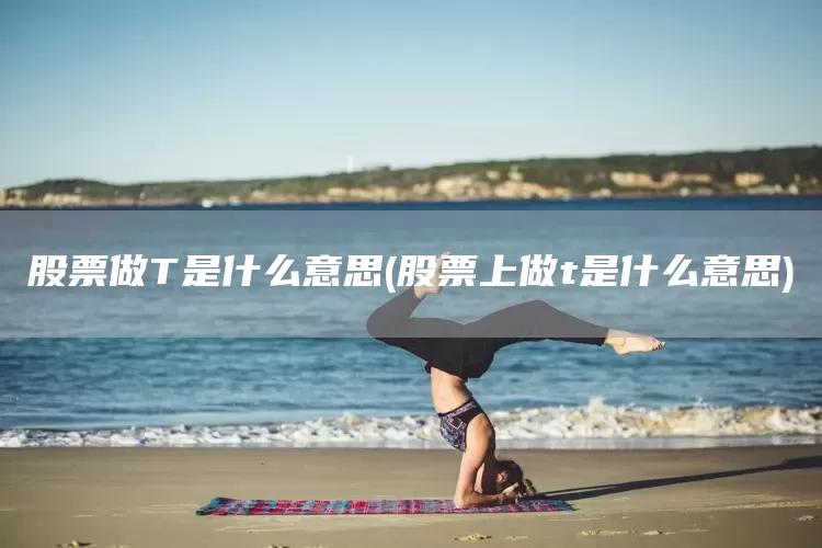 股票做T是什么意思(股票上做t是什么意思)(图1)