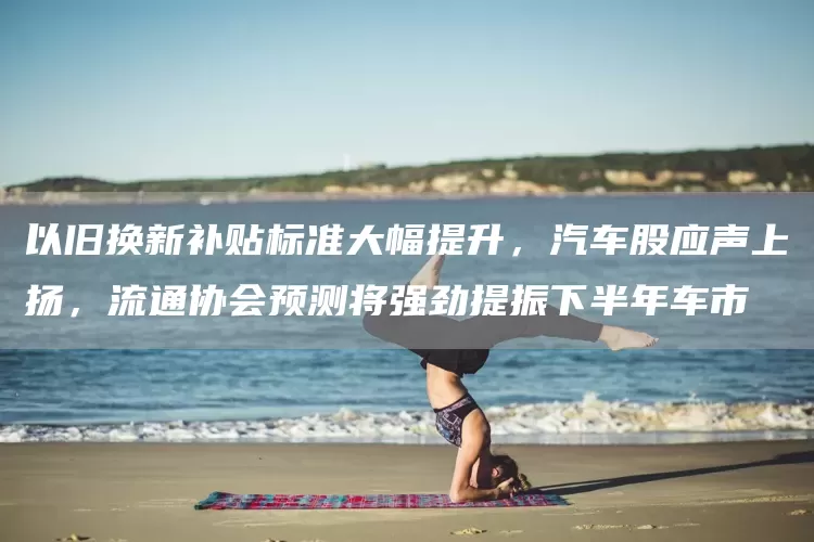 以旧换新补贴标准大幅提升，汽车股应声上扬，流通协会预测将强劲提振下半年车市(图1)