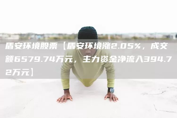 盾安环境股票【盾安环境涨2.05%，成交额6579.74万元，主力资金净流入394.72万元】(图1)