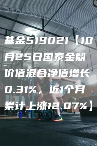 基金519021【10月25日国泰金鼎价值混合净值增长0.31%，近1个月累计上涨12.07%】(图1)