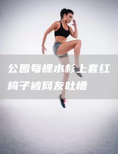 公园每棵水杉上套红椅子被网友吐槽(图1)