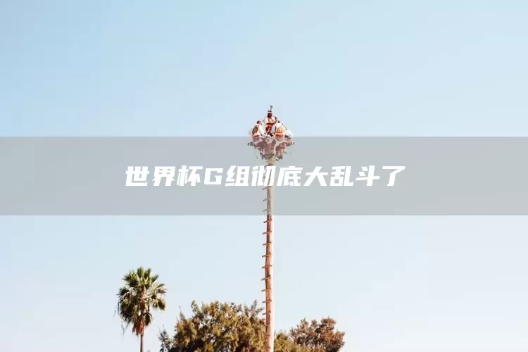 世界杯G组彻底大乱斗了(图1)