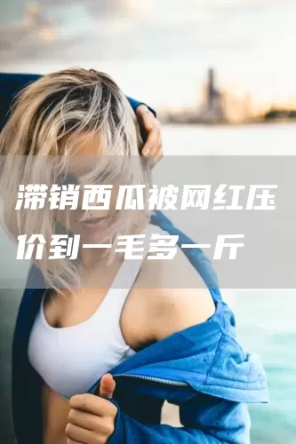 滞销西瓜被网红压价到一毛多一斤(图1)